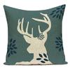 Geometric Home Pillowcase Animal Deer Car Nordic Home Decor Room Decoration Colorful Throw Pillows Custom Print Cushion Cover