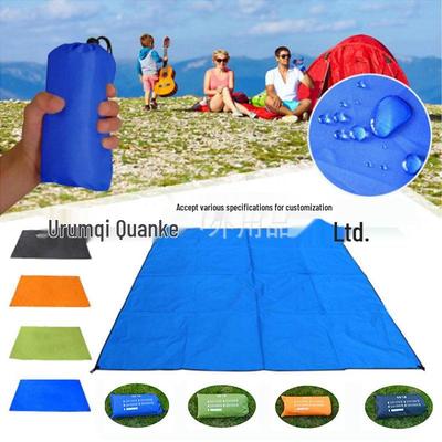 Große silberbeschichtete Picknickdecke aus Oxford-Gewebe & Feuchtigkeitsundurchlässige Campingmatte