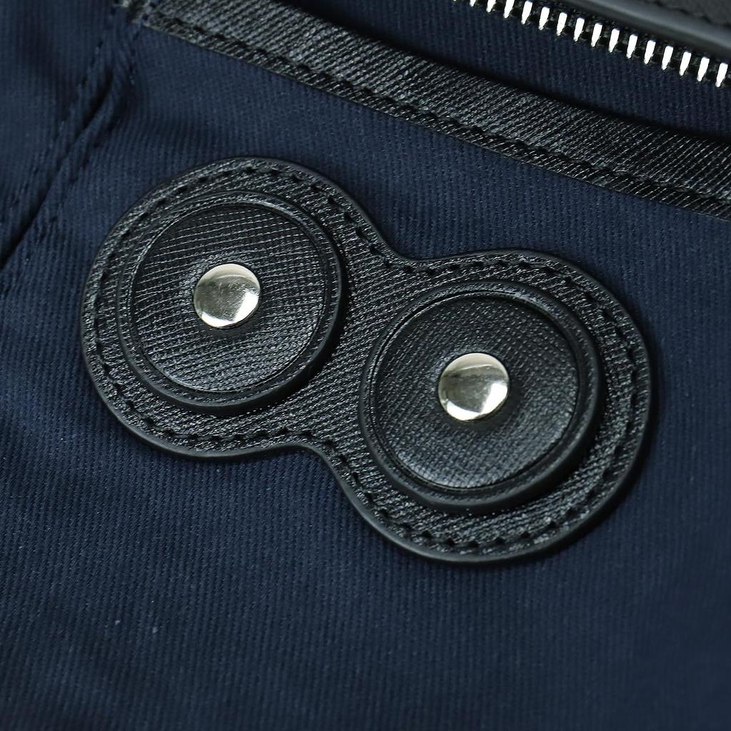 Identificador de proceso. Bolso de Mano Cuadrado de Cuero PAP151 Negro