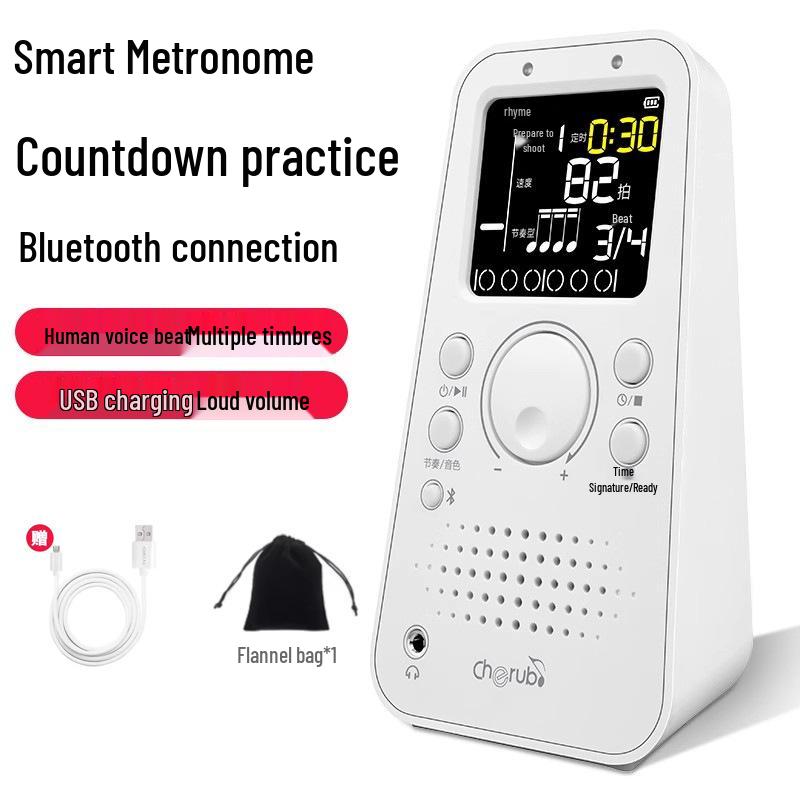 Little Angel WSM-289 Piyano, Gitar, Guzheng ve Davul Ritimleri için Çok Fonksiyonlu Elektronik Metronom.