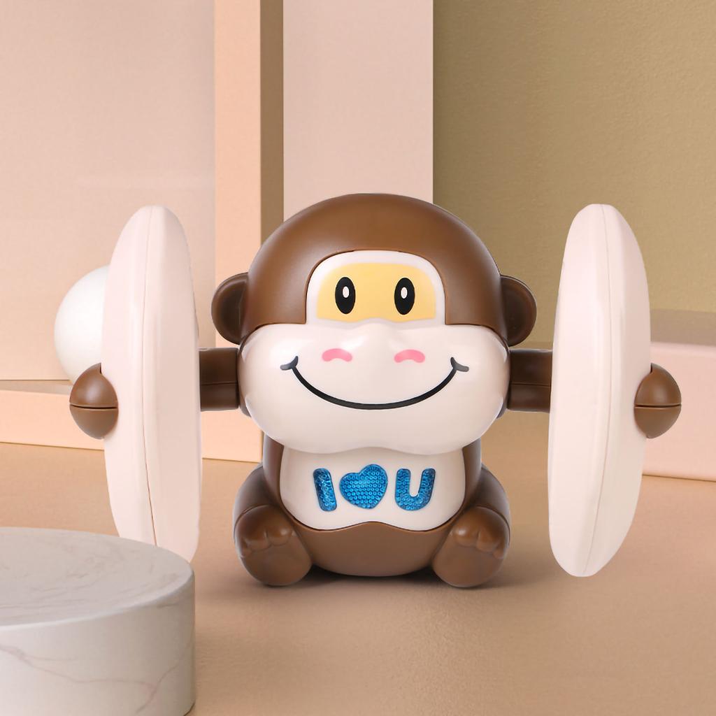 Electric Induction Toys Electronic Induction Toys Cute Shape Colorful Rotatable Electric Toys for Children
