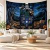 Halloween Michael Myers Wall Tapestry Home Decor Hanging Cloth Art Background Tapestry for Bedroom