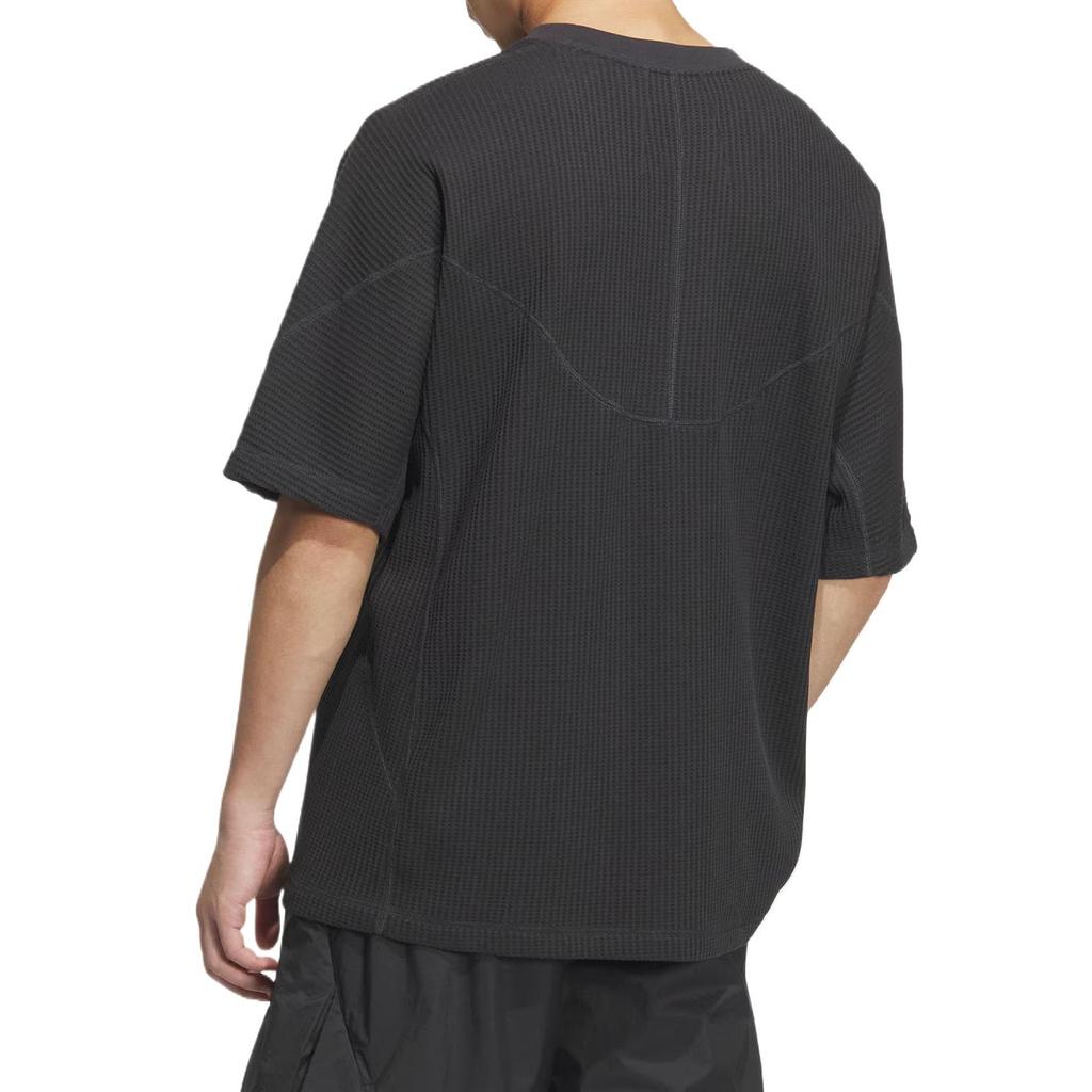 adidas Fos Short Sleeve Top Comfortable Fashionable Simple T-Shirt Men Tops Carbon-Black KB4610