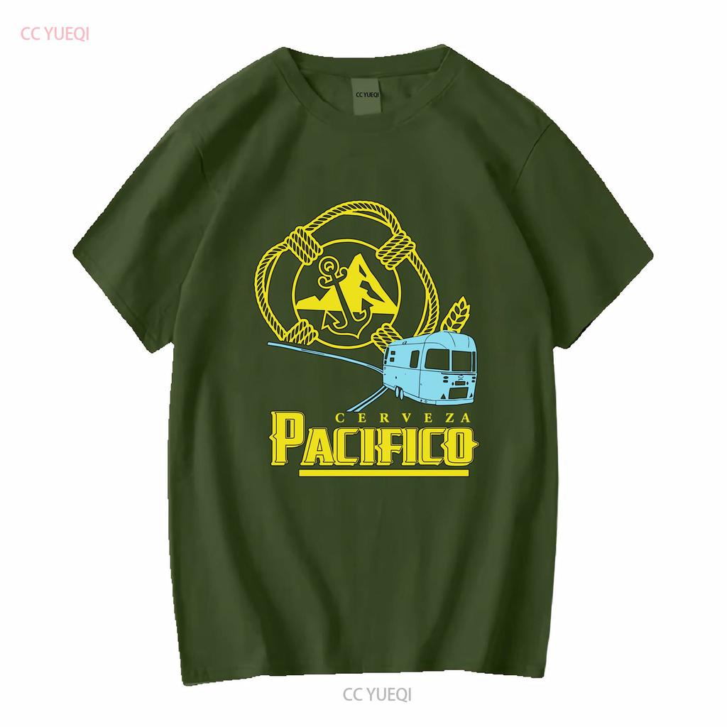 Cerveza Pacifico Beer Mens M T Shirt El Charro Restaurant Cherry Valley California long or short sleeves vintage Washed Stylish