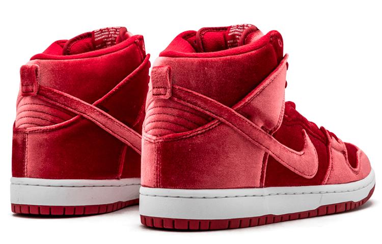 Nike Sb Dunk High Red Velvet 313171-661