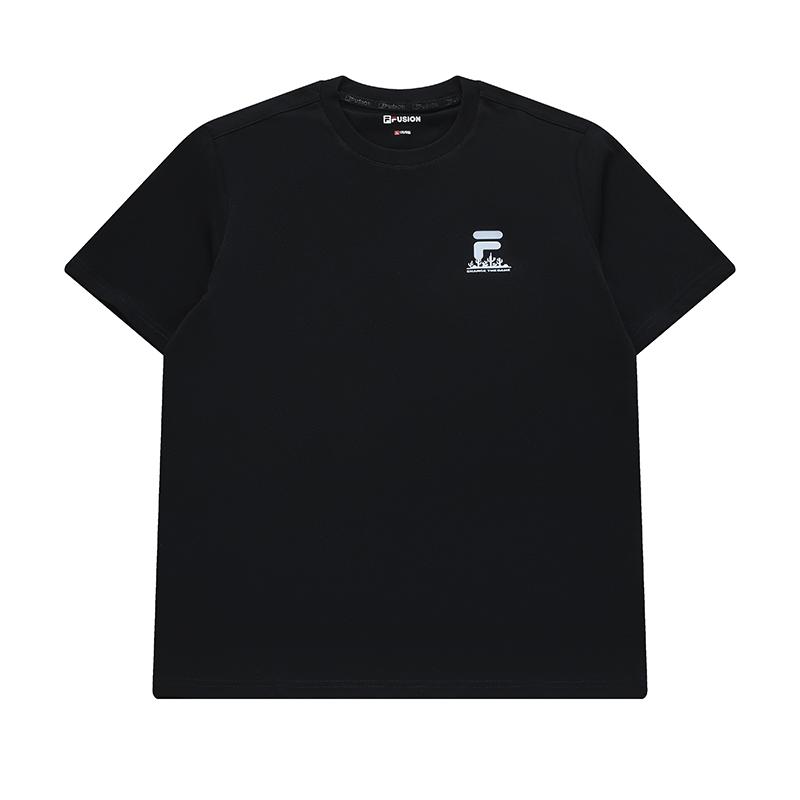 FILA FUSION T Shirt Men's Jet Black T11M421101FBK