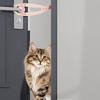 Zăvor Suport Ușă Pisică Stopper Reglabil Ușă Câine Blocare Elastică Poartă Curea Zăvor Flexibil Păstrați Câinele Afară De A Intra Accesorii Poartă Animale de Companie