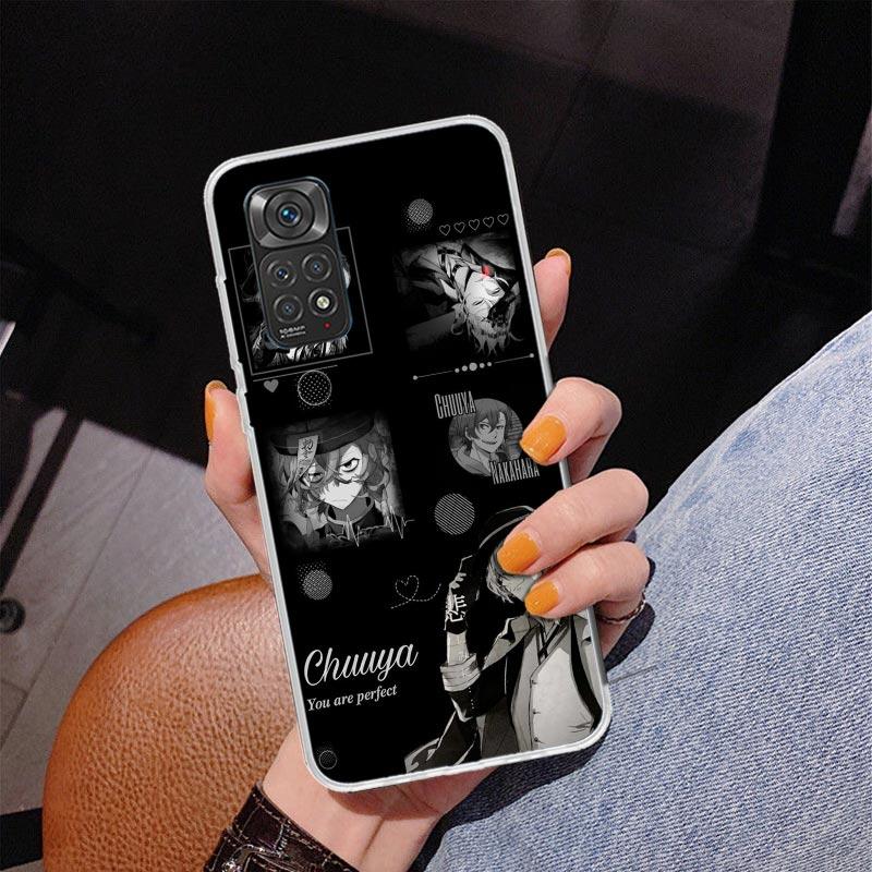 Bungo Stray Dogs Nakahara Chuuya Phone Case For Xiaomi Redmi Note 15 14 13 12S 12 11 Pro Plus 14S 11S 11E 10 10S 11T 5G Personal