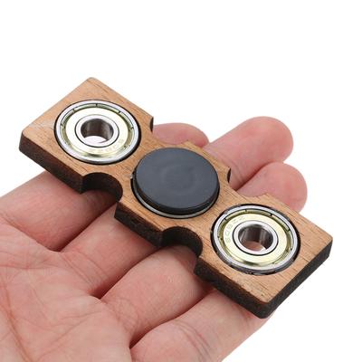 Fidget Hand Finger Spinner Spin Vidina Fookusega EDC Tasku lauamängu ristkülik puidust kingitus ADHD jaoks