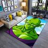 Green Alien Warrior Design Suitable As a Non-slip Mat for the Living Room or Bedroom Sofa