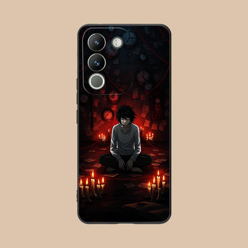Death Note L Lawliet Mobile Phone Case for VIVO V60 V50 V40 V30 V29 V27 V25 V23 Pro Lite 5G Colorful Printing Cover Cover Pretty