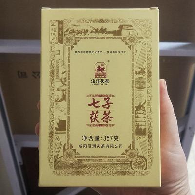 357g Jingwei Fu Tea Shaanxi Jinhua Qizi Fu Cha Cegła Złoty Kwiat Herbata Ciemna