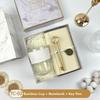 3IN1 Souvenir Gift Set Fan/Towel/Cup with Paper Bag Practical Gift Sets Stylish Design Luxury Gift Box Set Personalized Gifts