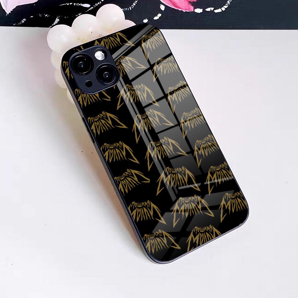 Band Poshlaya Molly Phone Case For IPhone 17 Pro Max 16 15 14 Pro Max 13 11 X Xs Xr 8 7Plus Glass Cover