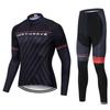 Men Women Cycling Outfit Set Long Sleeve Pants Quick Dry Bike Sportswear Autumn Winter Outdoor Riding