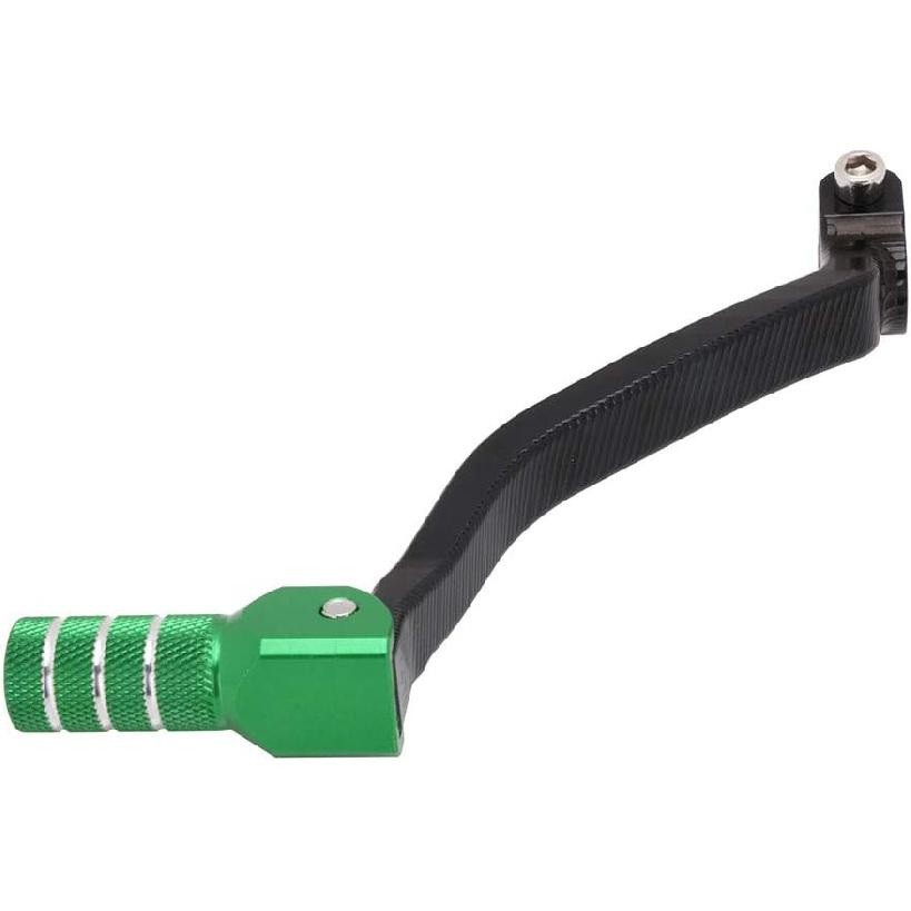AnXin Motorcycle Gear Shifter Pedal Shift Lever Arm CNC for KX250F 2009-2020 KX250 2019-2023 KX250X 2021-2023 Dirt Bike Green