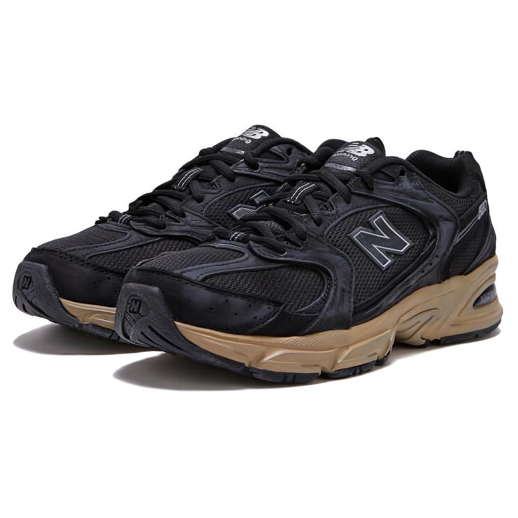 New Balance NB 530 Comfortable Low-Top Running Shoes Men sneaker Black MR530BMS