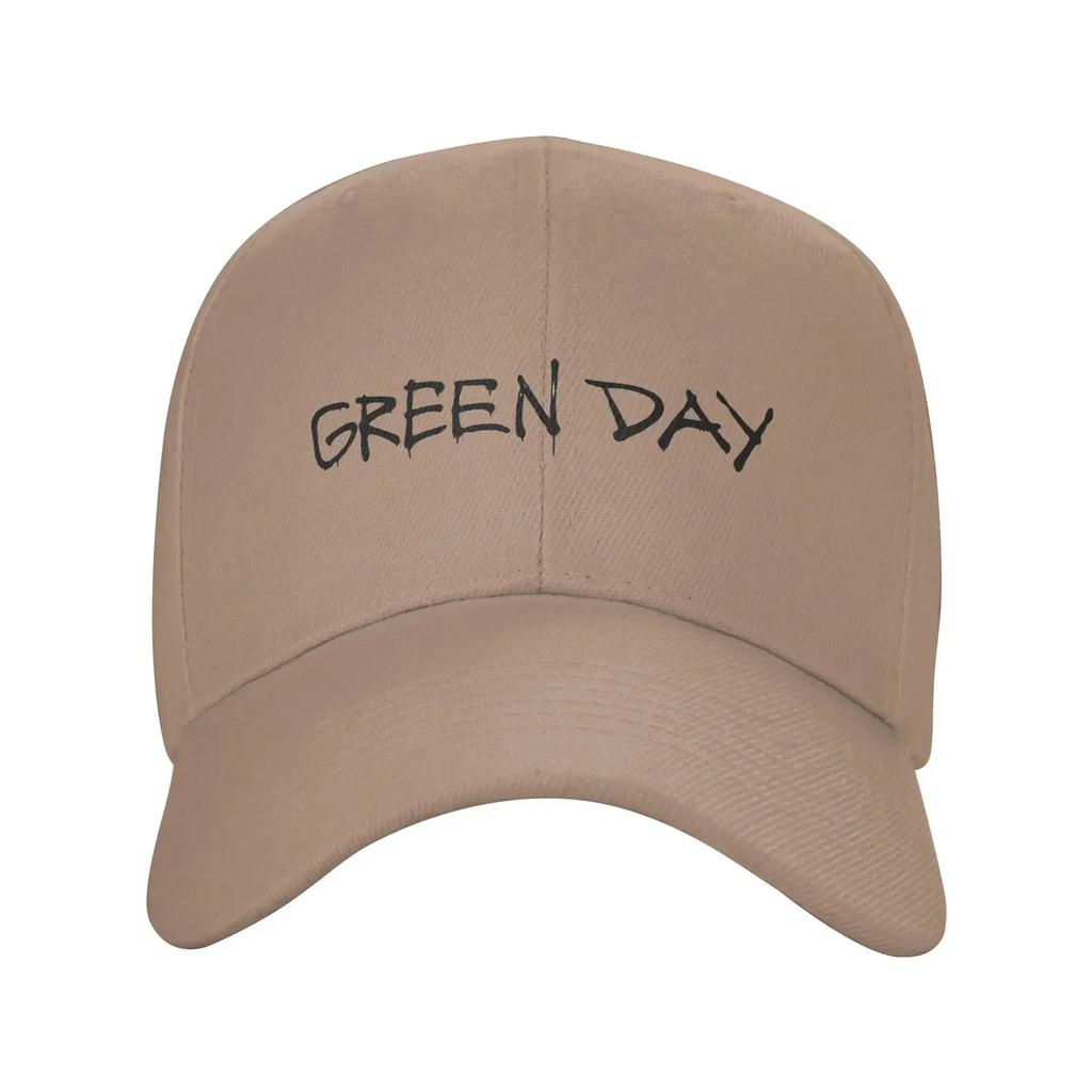 Custom Classic Unisex Green Days Rock Roll Baseball Cap Adult Adjustable Dad Hat Women Unisex Sports