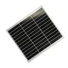 60W 18V Solar Panel Monocrystalline IP67 Water Proof 5400Pa 2400Pa 32 Batteries for Car Boat Trailer