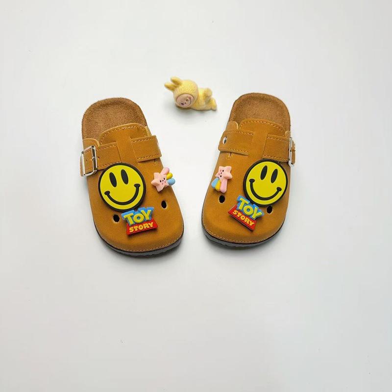 Birken Cute Cartoon Thick Sole Kids' Spring Closed-Toe Slippers