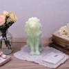 Weiwu Lion King Silicone Mold 3D Sitting Lion Animal for DIY Candle Soap Resin Chocolate Ice Cube Baking Craft Tool