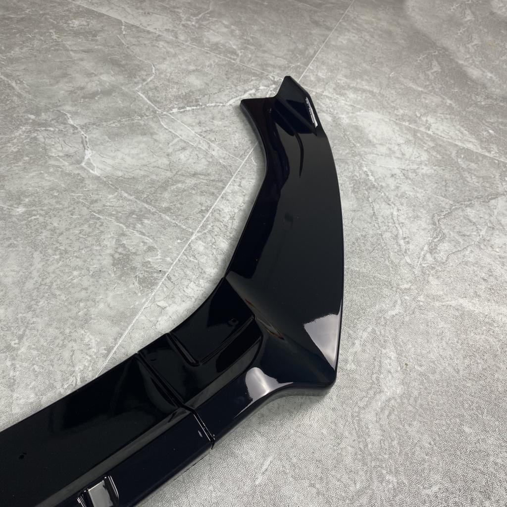 Maxton Style Gloss Black Car Front Bumper Splitter Lip For VW Golf 7 7.5 GTI GTD R R-Line 2013-2020 MK7 MK7.5 TDI TSI 2012-2020