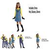 Despicable Me Minions Gru Cosplay Costume Family Matching Sewn Craftsmanship For Role Play Collectors
