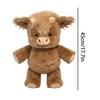 45CM Simulation Cattle Animals Plush Toys Cartoon Milk Cow Plush Doll Soft Stuffed Sweater Cow Pillow Home Decoration Toy