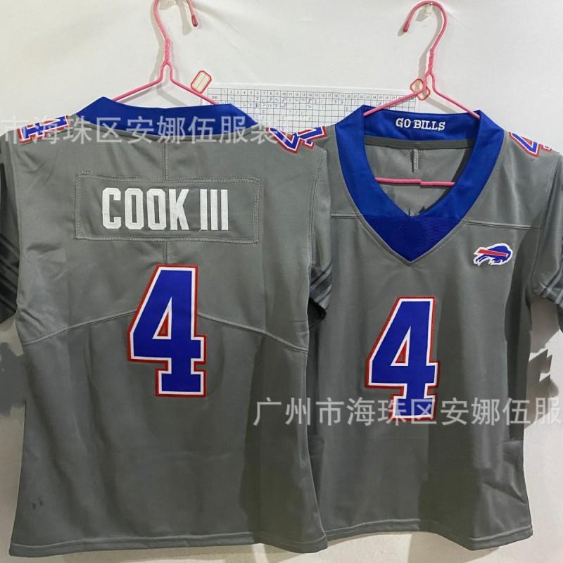 2026 Bill Embroidered Basketball Jersey Kids Short Sleeve Team Sports Uniform