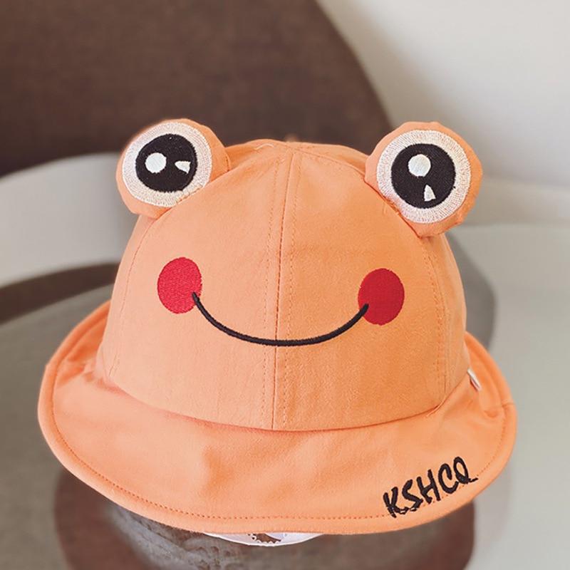 Sun Hat Cartoon Super Cute Green Frog 