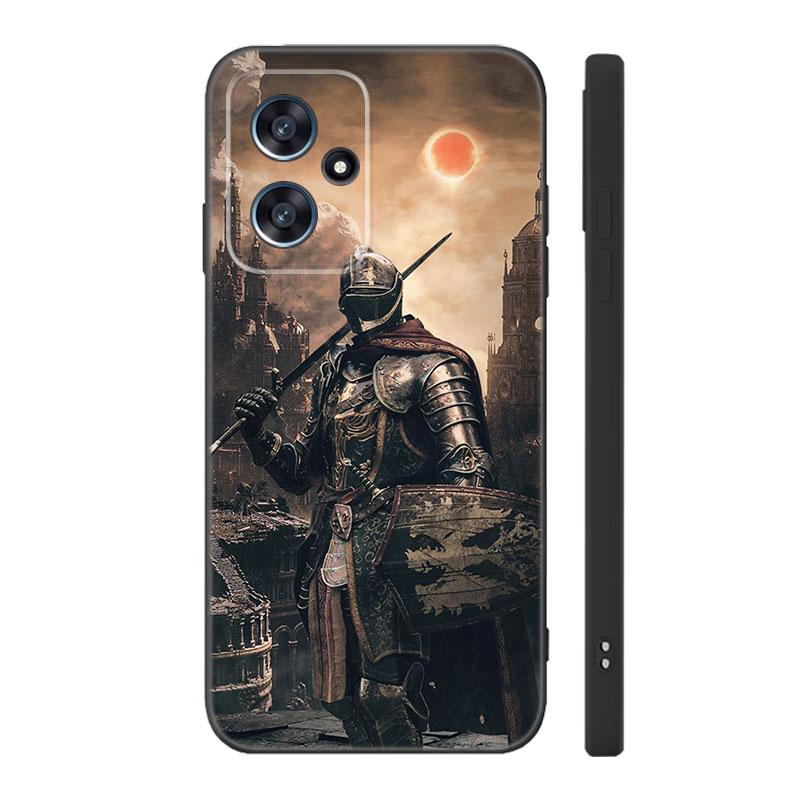 Game Dark Souls Black Silicone Phone Case For Xiaomi POCO X3 X4 NFC F3 F4 GT F5 M3 M4 M6 X5 X6 Pro 5G C55 C65 M5