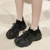 Socks and shoes new women's casual shoes platform women's shoes summer breathable octopus flying woven sports shoes large size