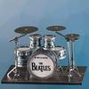 All-Metal Stainless Steel DIY 3D Drum Kit Model - Glue-Free Puzzle Toy