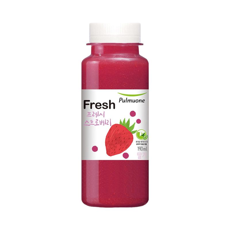 Pulmuone Fresh Up Świeży Truskawkowy 190ml x 10