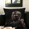Basketball K-Kobe B-Bryant  Square Double-Sided printed Pillow Case Bedroom Bedside Pillow Sofa Cushion Cover