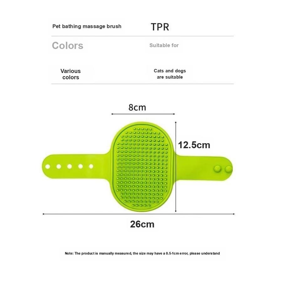 Cat Scratcher Toy with Massage Brush - Wall Corner Furniture Leg Binding Silicone Pet Grooming Relief Boredom Toy