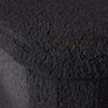 Banc coffre pliable ovale Bouclette "Teddy Moka" La Factory - Teddy Moka Fusain