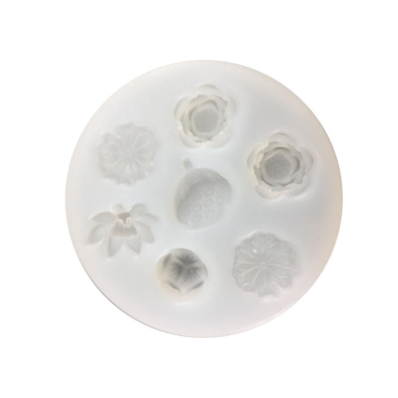 

Lotus Leaf Shape Silicone Chocolate Mould Cake Decorating Baking Accessories 1