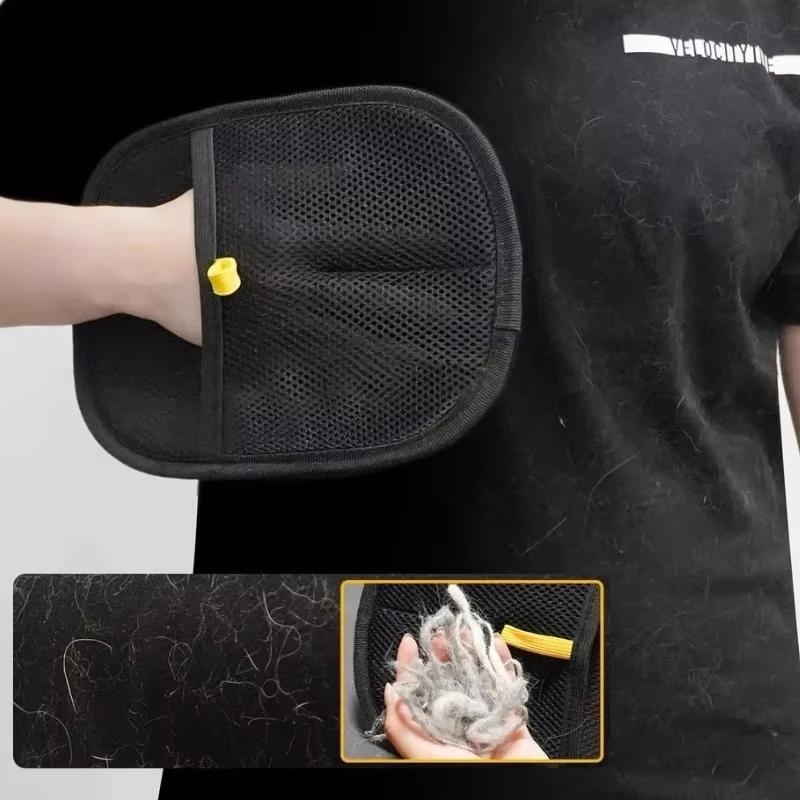Pet Hair Cleaning and Collection Gloves Pet Double-sided Multi-functional Beauty Glove Tool Reduce The Pressure of Pet Ownership