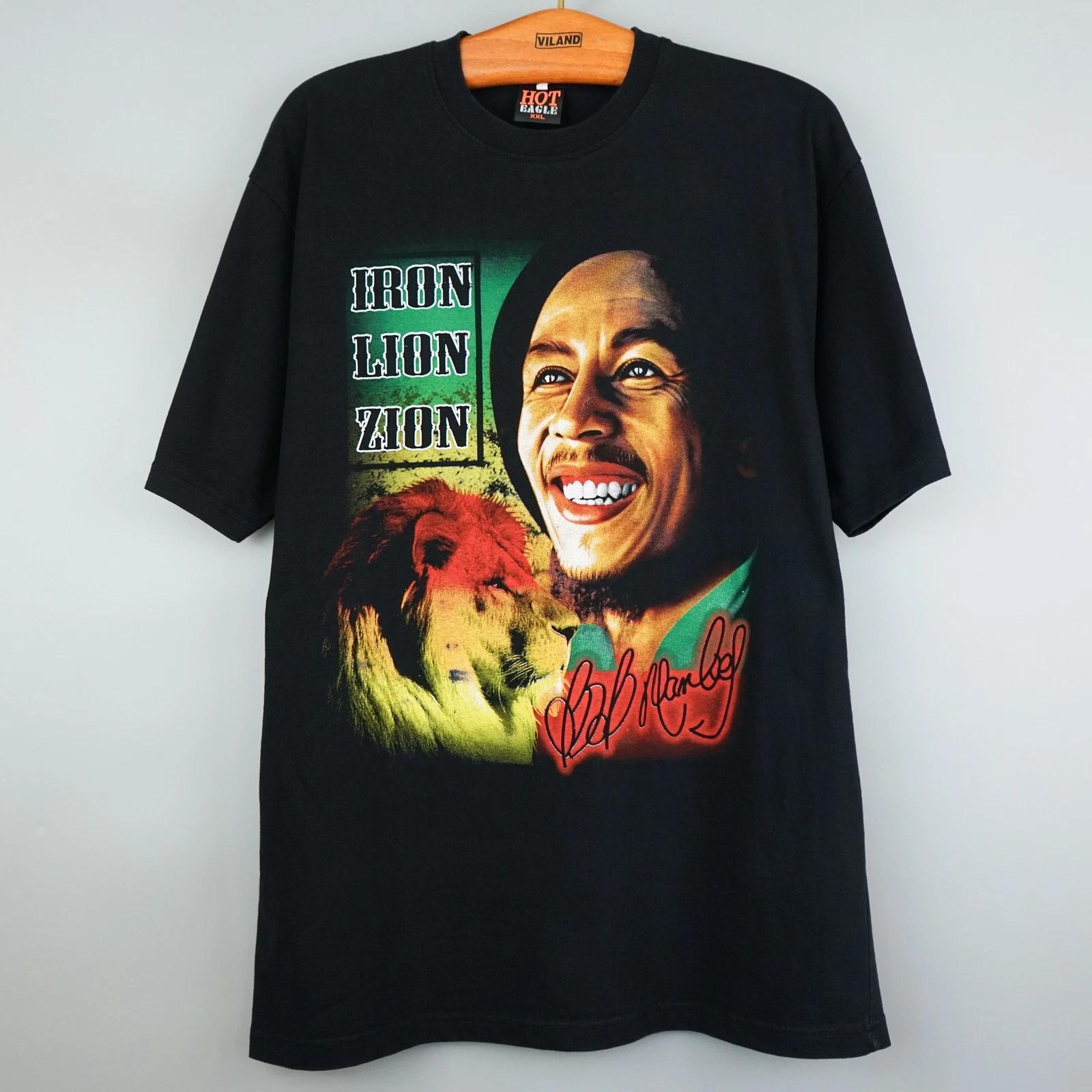 Vintage Bob Marley t shirt 90s 2XL