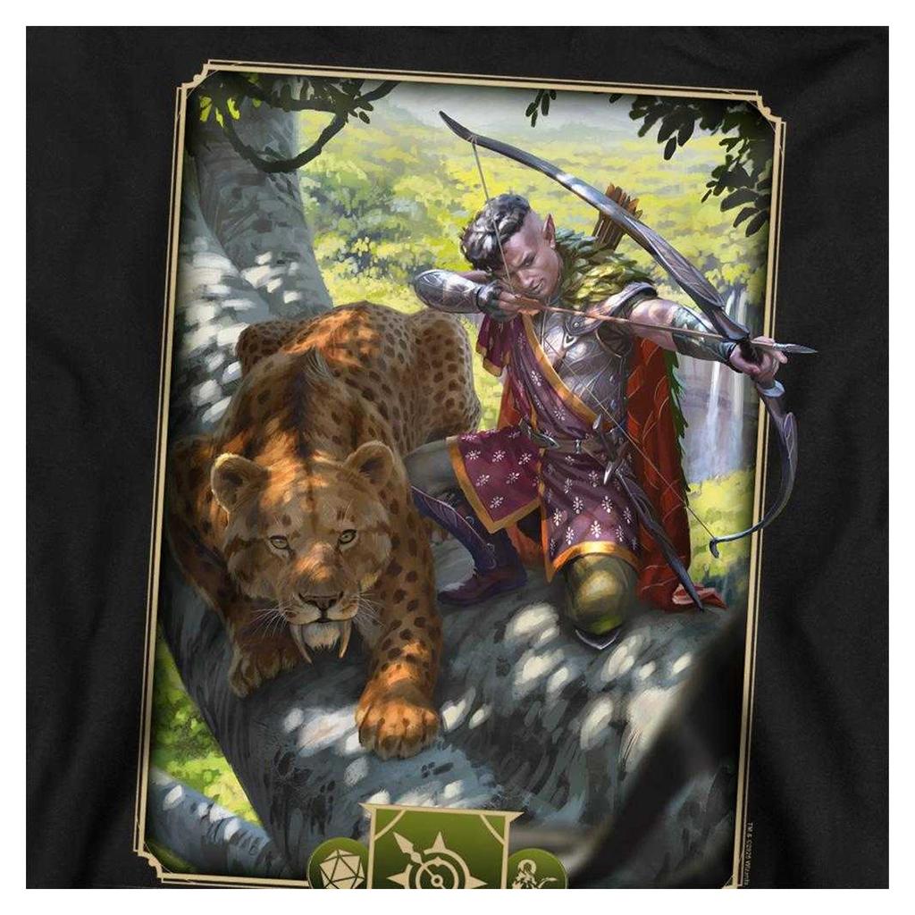 Dungeons & Dragons Unisex Vuxen 2024 Ranger Nyckelkonst Huvtröja