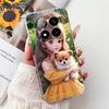 For Xiaomi Redmi Note 14 14Pro 14 Pro+ Plus Case Cute Animals Tiger Lion Dragon Cartoon Phone Cover Soft TPU Matte Silicone Capa