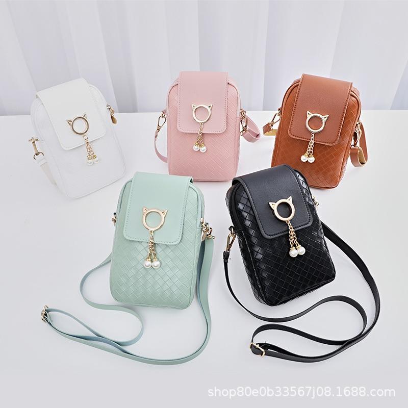 Mobile Phone Bag, Fashionable Women's Shoulder Bag, and a Small Bag.