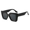 Fashion Vintage Large Frame Sunglasses Trendy Black Sunglasses for Men Women's Shades Sunglasses Travel Eye Protection