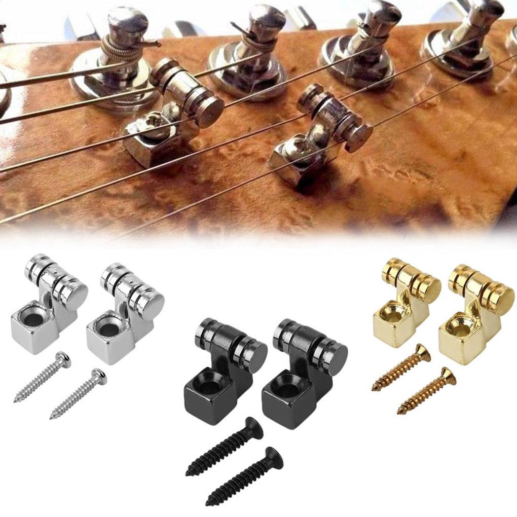 2pcs Guitar Roller String Retainers Electric Guitar Steel String Guides Musical Instrument Accessory