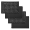4pcs Scale Grid Design Model Cutting Pad Non-Slip Base Craft Carving Mat Cutting Mat  For Crafters