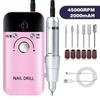 New Professional Nail Removal V6 Polishing Machine 45000 RPM Power Storage Portable Electric Nail Polisher