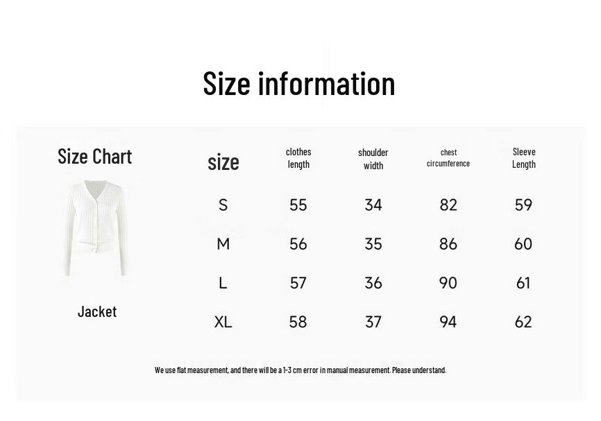 Women's Ribbed V-Neck Knit Cardigan