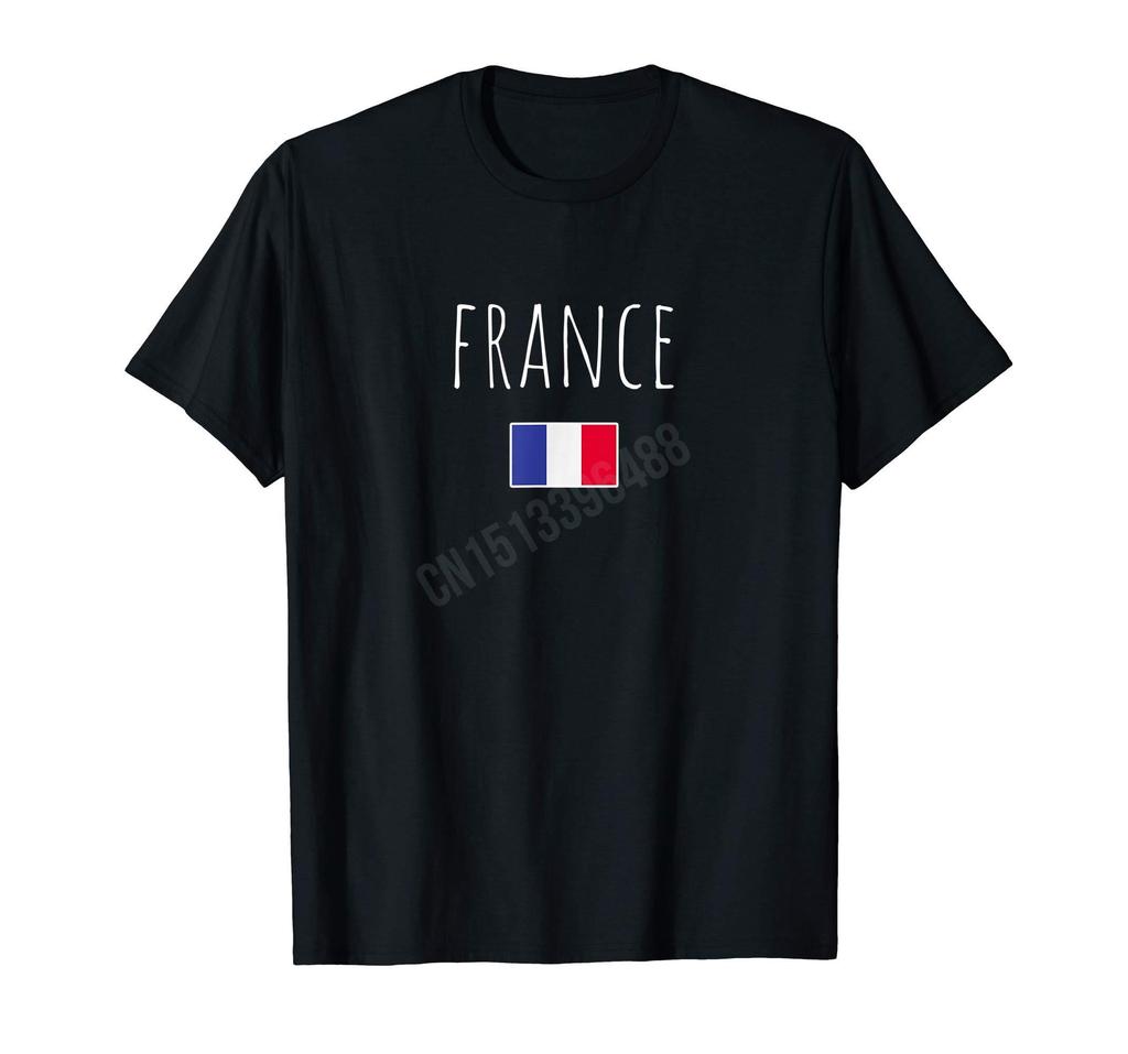 ZX More Design French Culture Bonjour YAll France Roots Flag Tshirts Hip Hop Tops Cotton Tees
