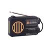 Solar-Powered Bluetooth Speaker with FM Radio, Card Slot, USB, and Multi-band Antenna